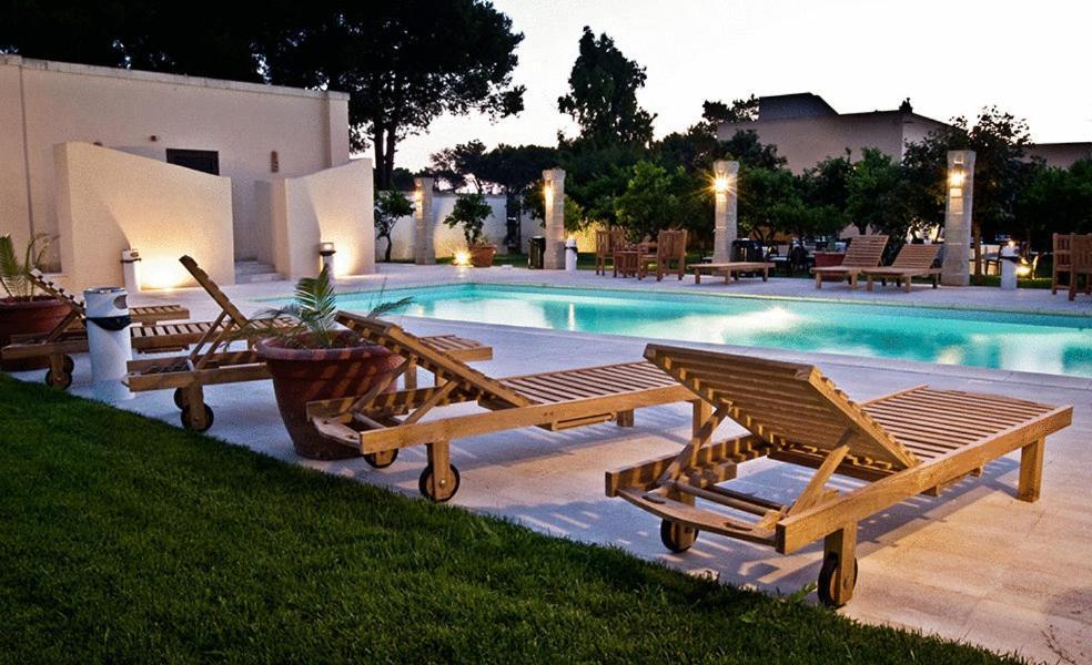 Masseria Li Campi Cavallino di Lecce Exterior photo